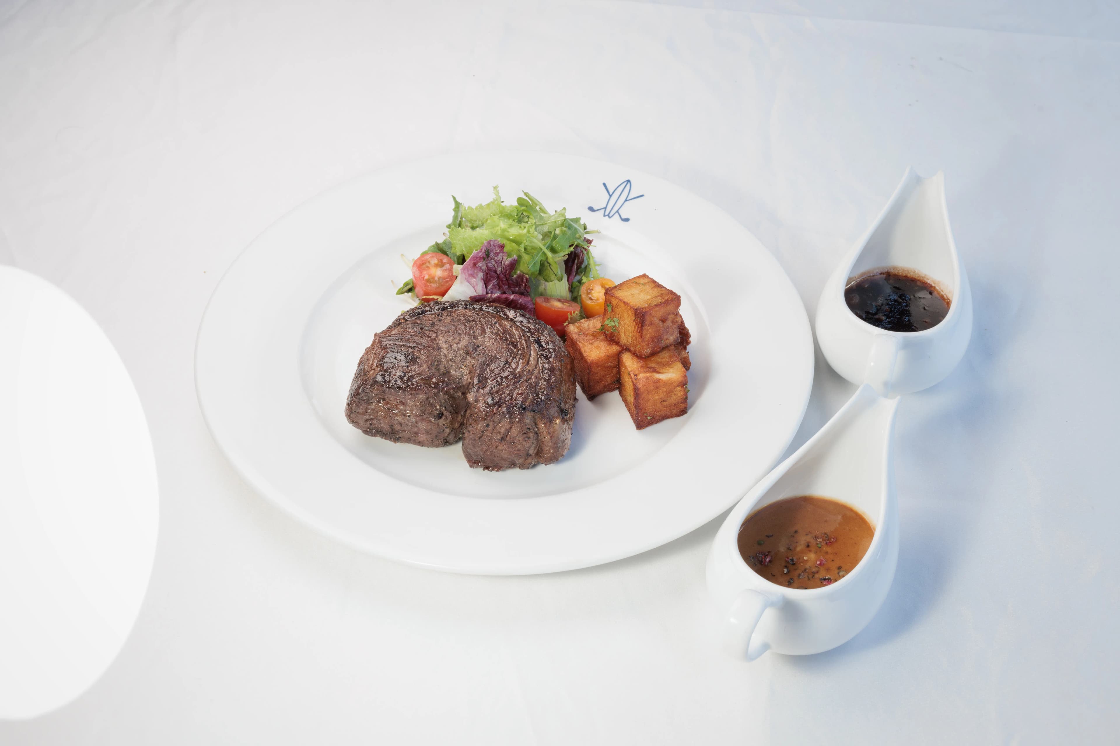 Grilled Dry Aged Picanha with fries and sauces